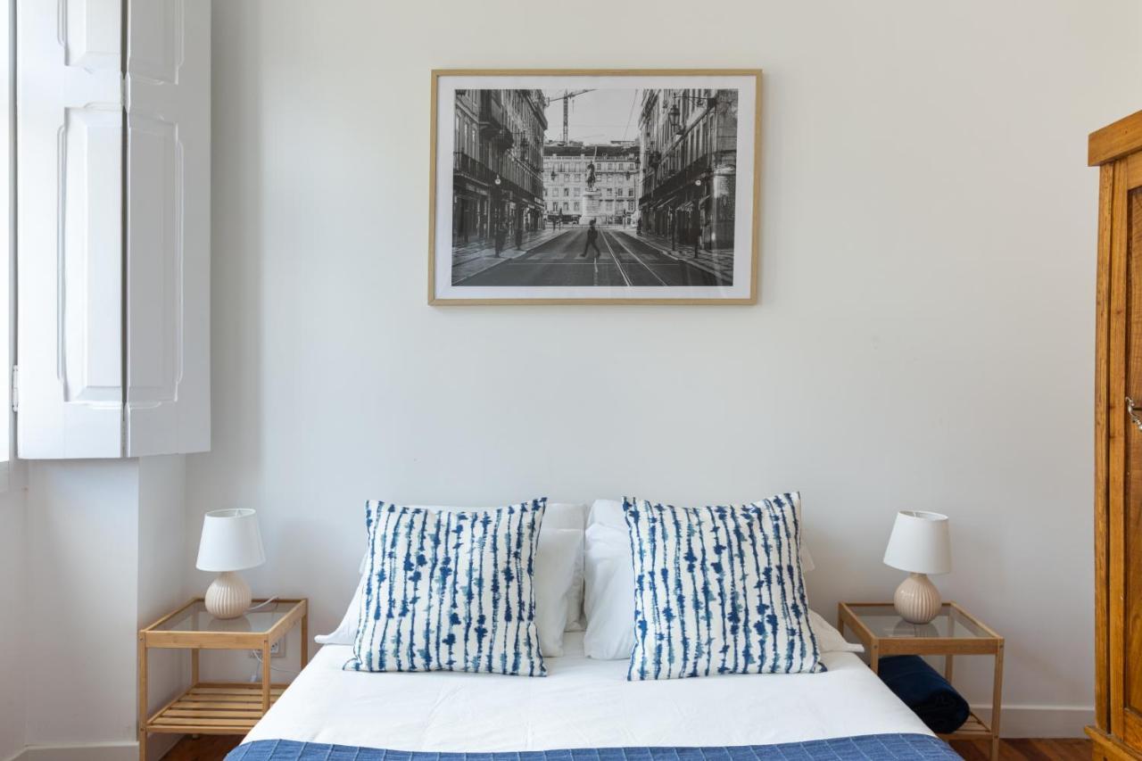 White & Blue Vintage Home In Graca Lisabona Exterior foto